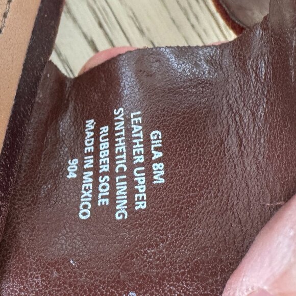 Steve Madden Gila Sandal Brown with Studs Size 8 - Picture 12 of 13